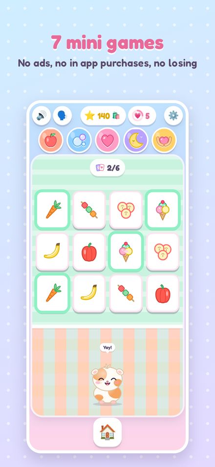 Playing Memory Match